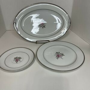 Vintage Mid-Century Noritake China "Roanne" #5794 3 Items
